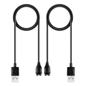 AWINNER Compatible for Garmin Watch Charger Cable (2 Pack)