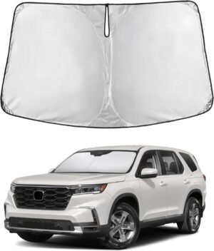 EcoNour Windshield Sunshade Compatible for Honda Pilot 2016-2024 2025