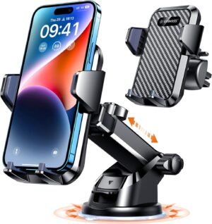 VANMASS【85+LBS Strongest Suction & Military-Grade Ultimate Car Phone