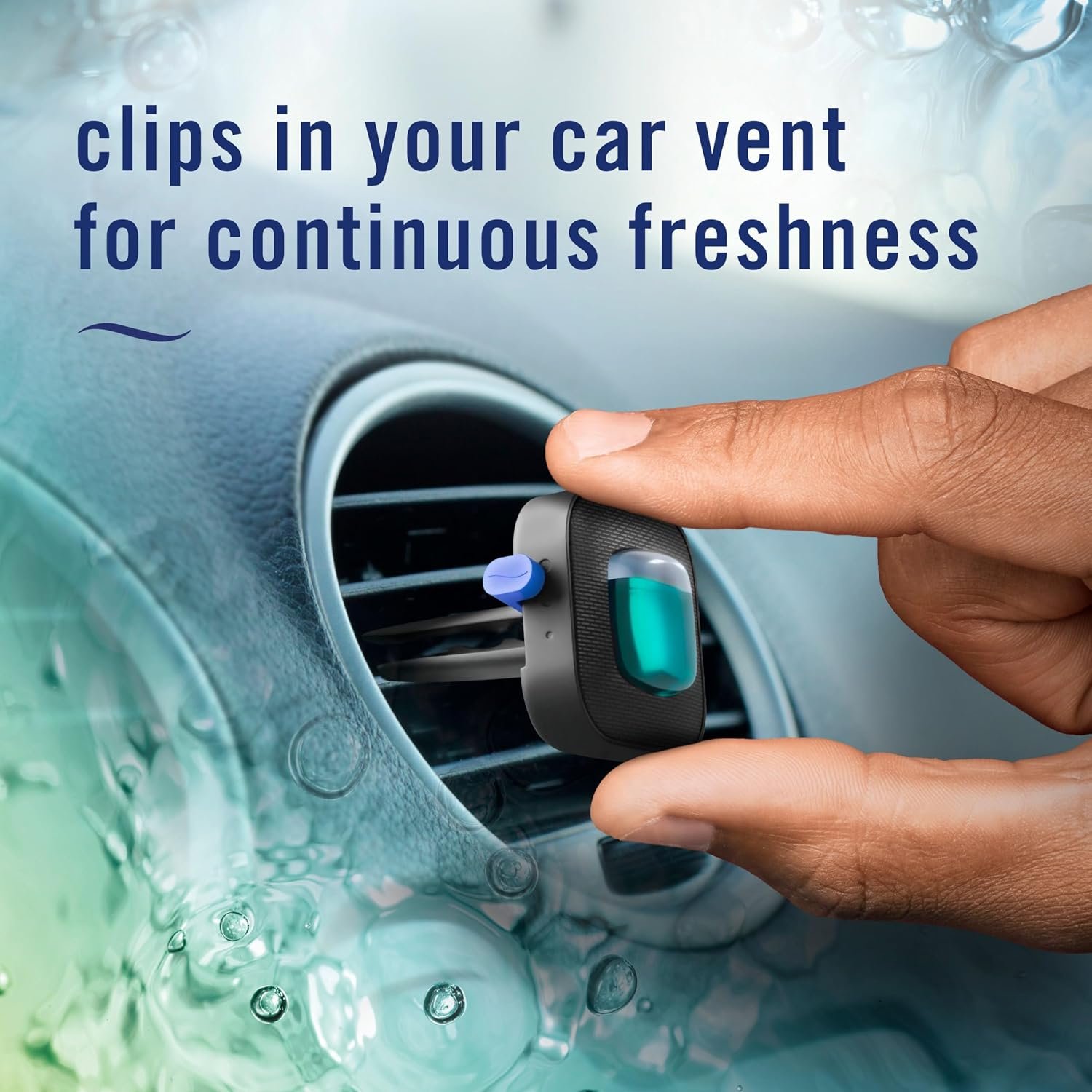 Febreze Car Air Freshener, Odor-Fighting Automotive Vent Clip - Image 6
