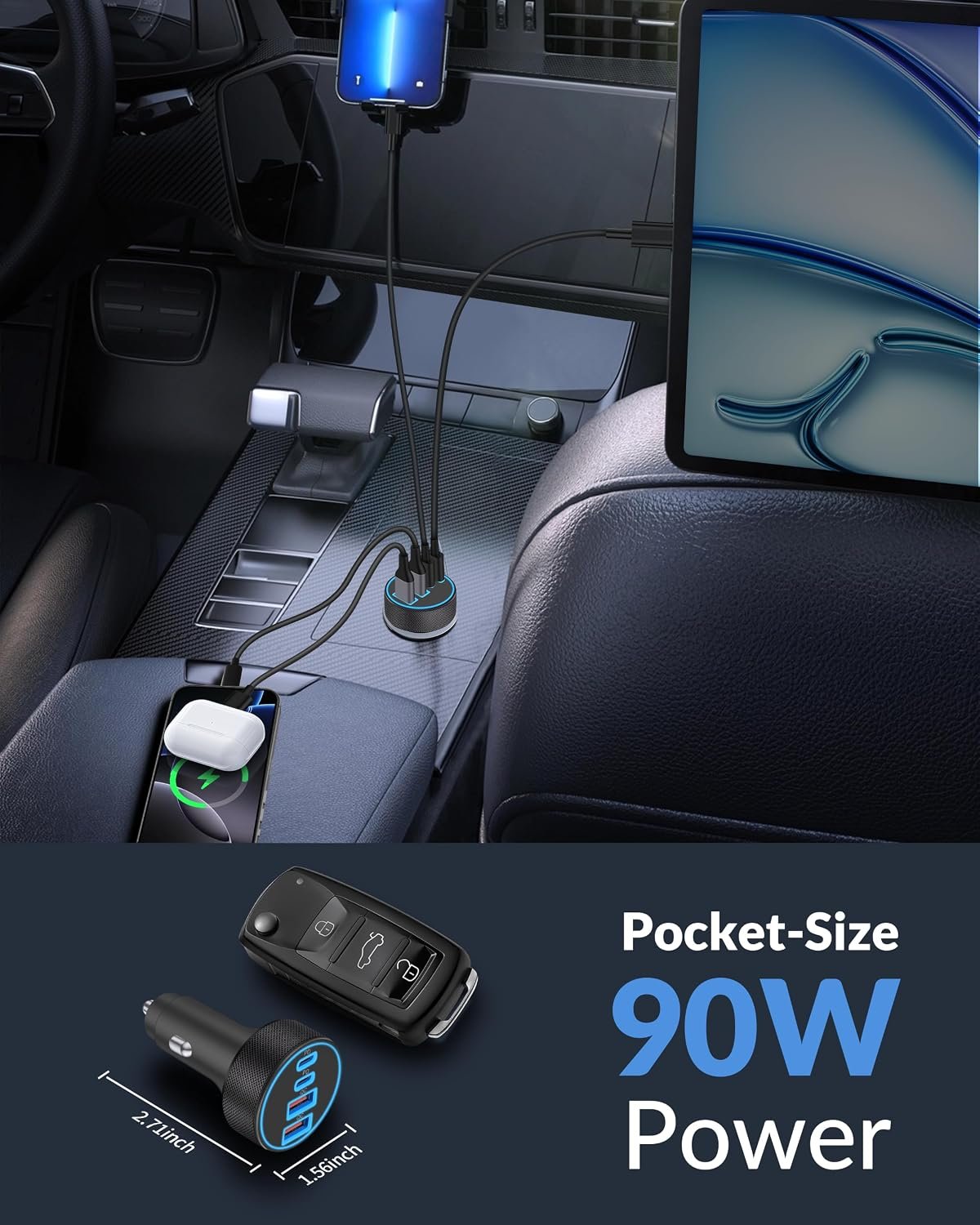 USB C Car Charger - Image 4