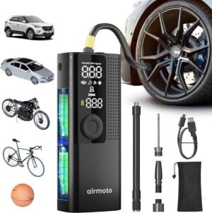 Airmoto Tire Inflator Portable Air Compressor for Cars