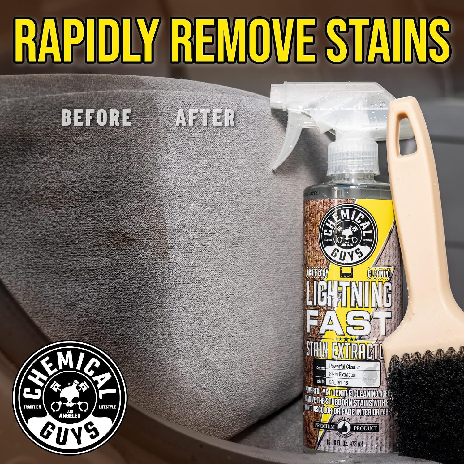 Chemical Guys, Lightning Fast Carpet & Upholstery Stain Extractor - Image 4