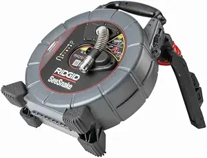 RIDGID 70808 SeeSnake MicroReel APX Diagnostic Pipe Inspection Camera with TruSense Technology, 512 Hz Sonde, High Efficiency LEDs